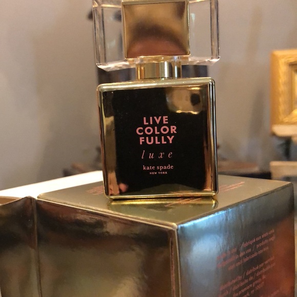 EUC Kate Spade Live Colorfully luxe EDP spray 1 OZ - Picture 2 of 5